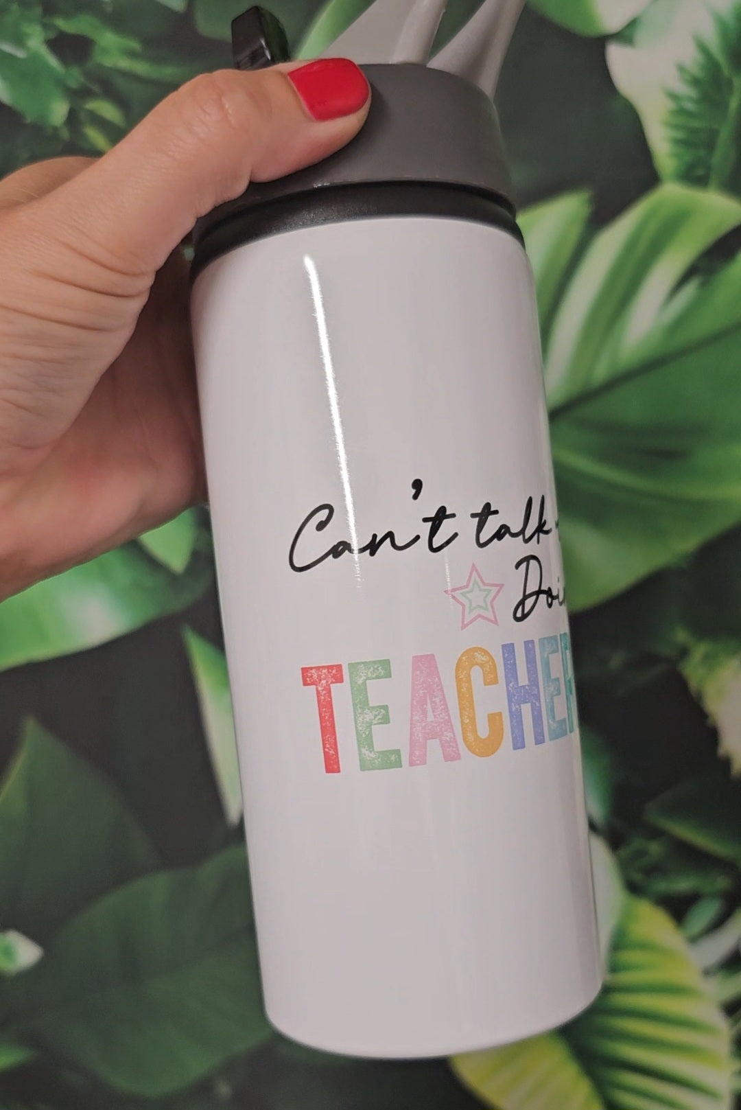 Teachers Water Bottle | Back to School, End of Year Gift