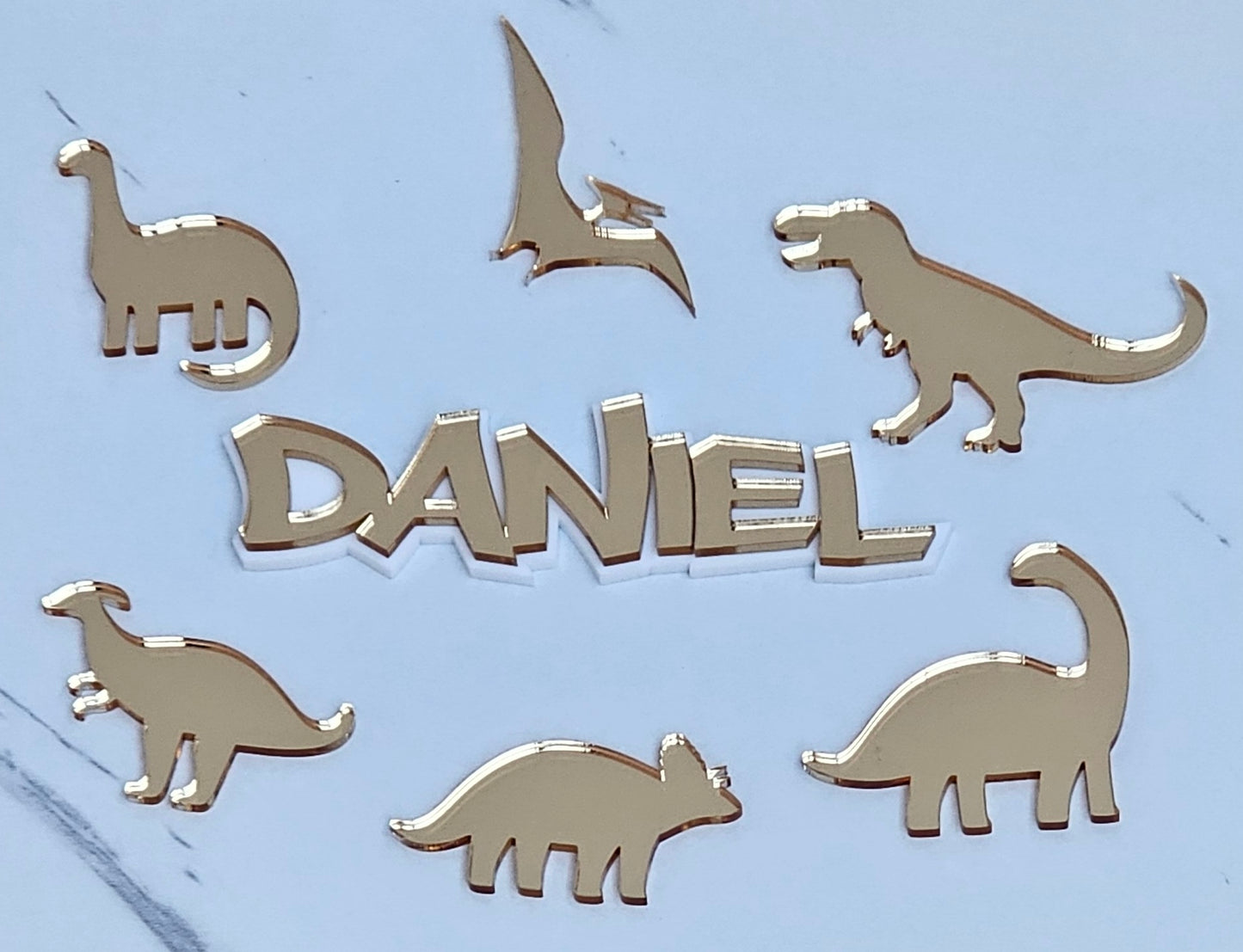 Dinosaur Cake Charms, Cake Charm Set, Dinosaur Cake Set
