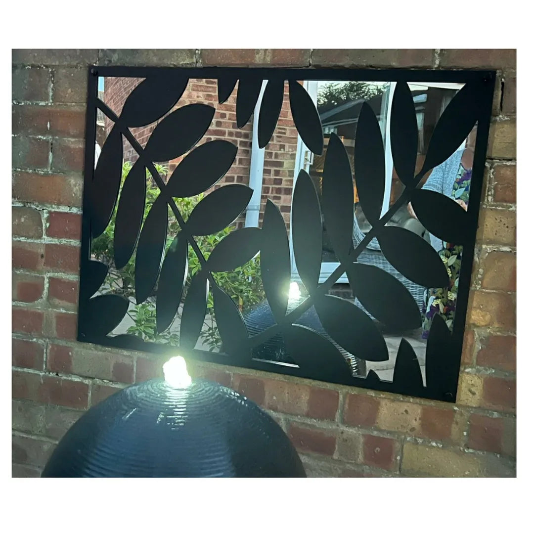 Acrylic Mirrored Garden Screen