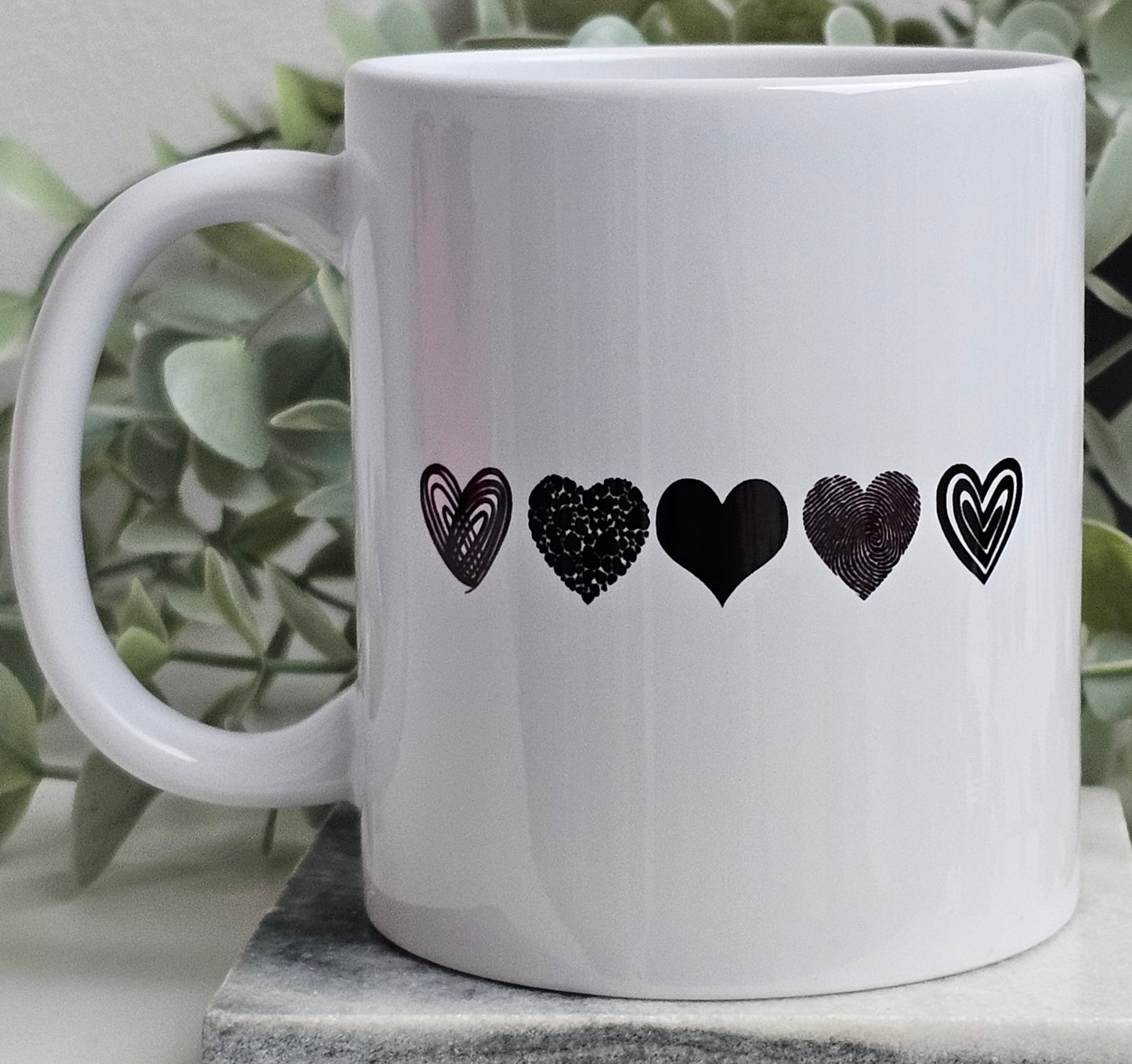 Heart Design Mug