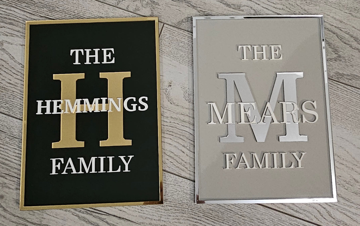 Family Name Plaque