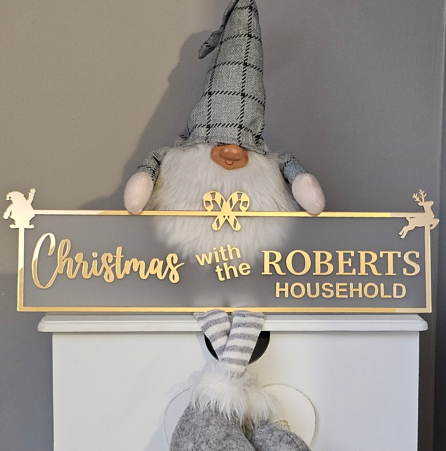 Christmas with the....sign