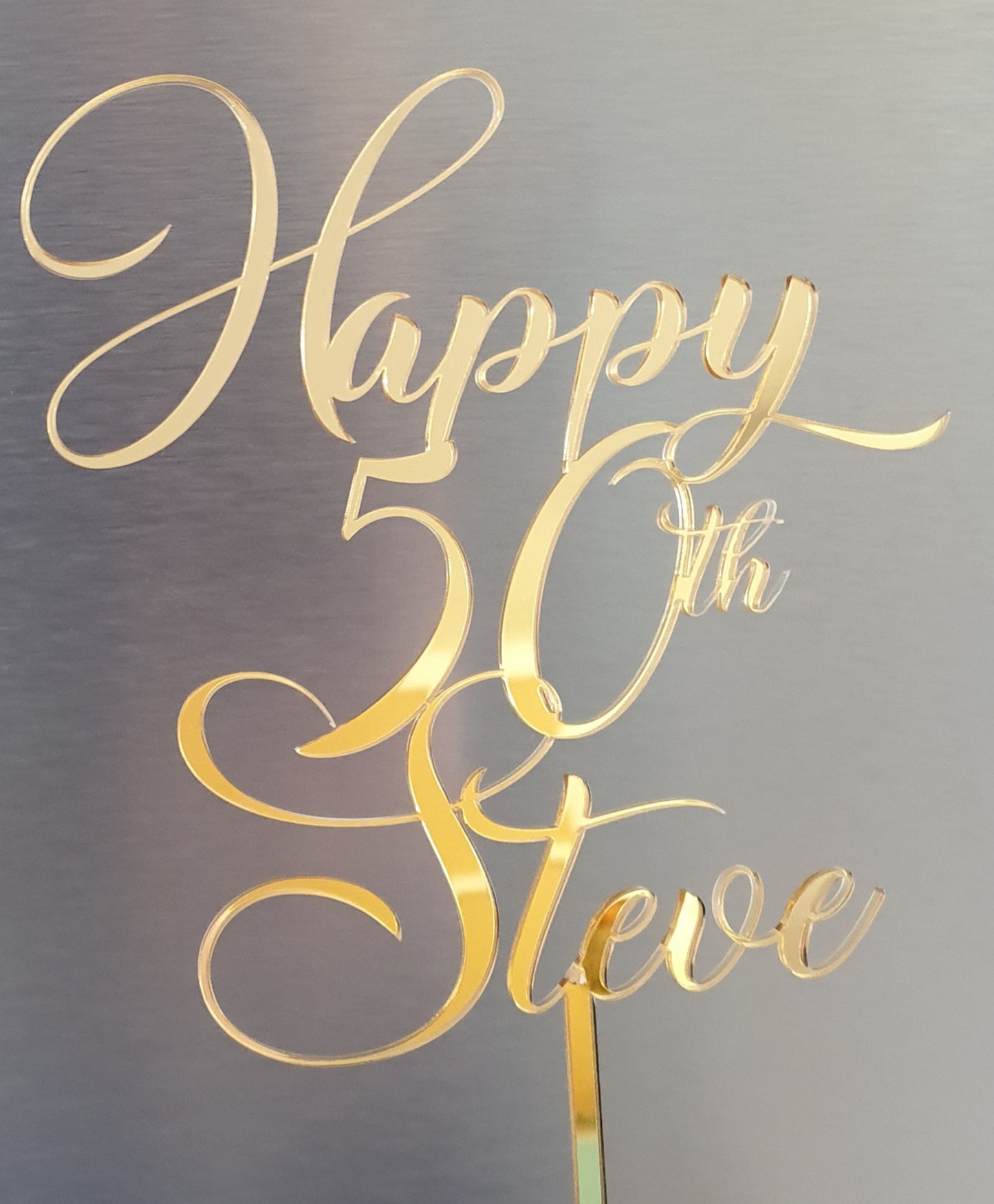 Custom Cake Topper - 5"