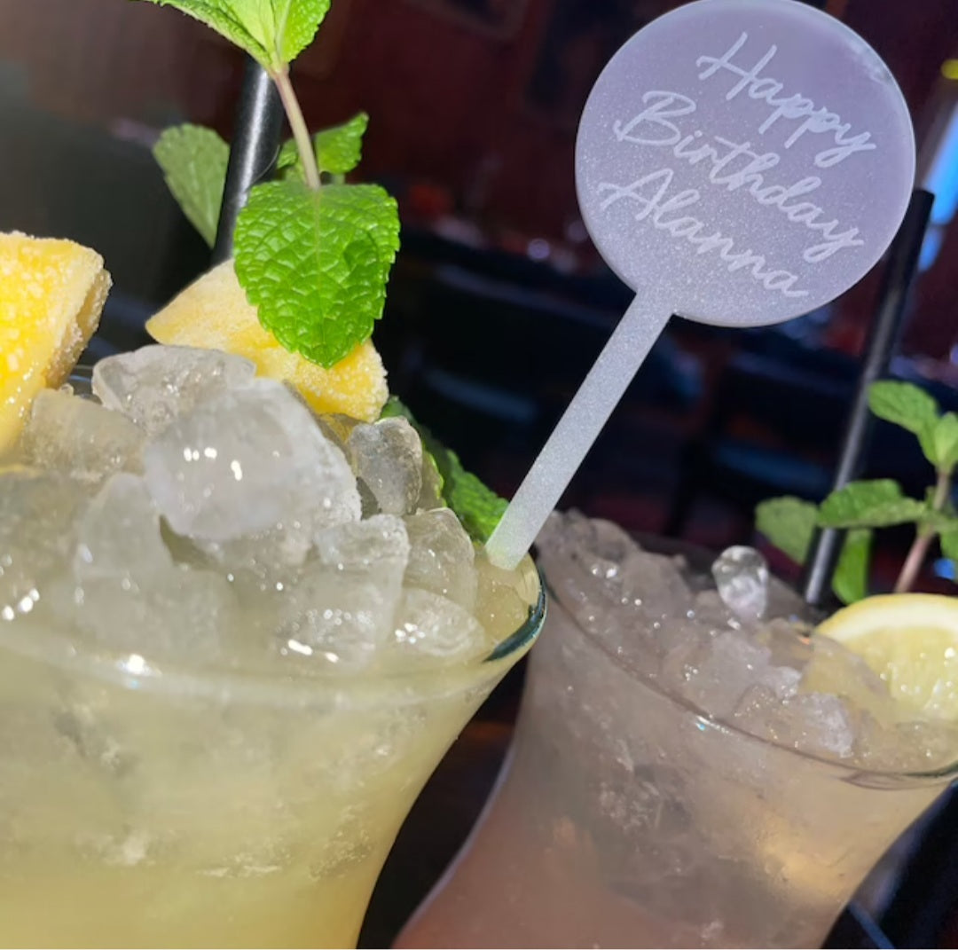Acrylic Drink Stirrers
