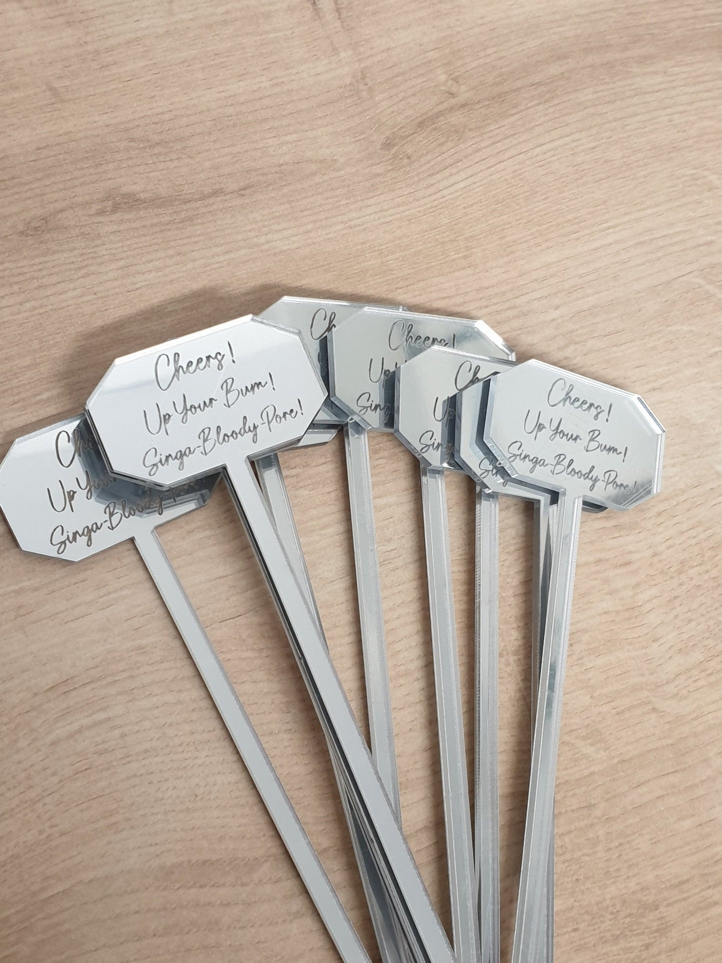 Acrylic Drink Stirrers