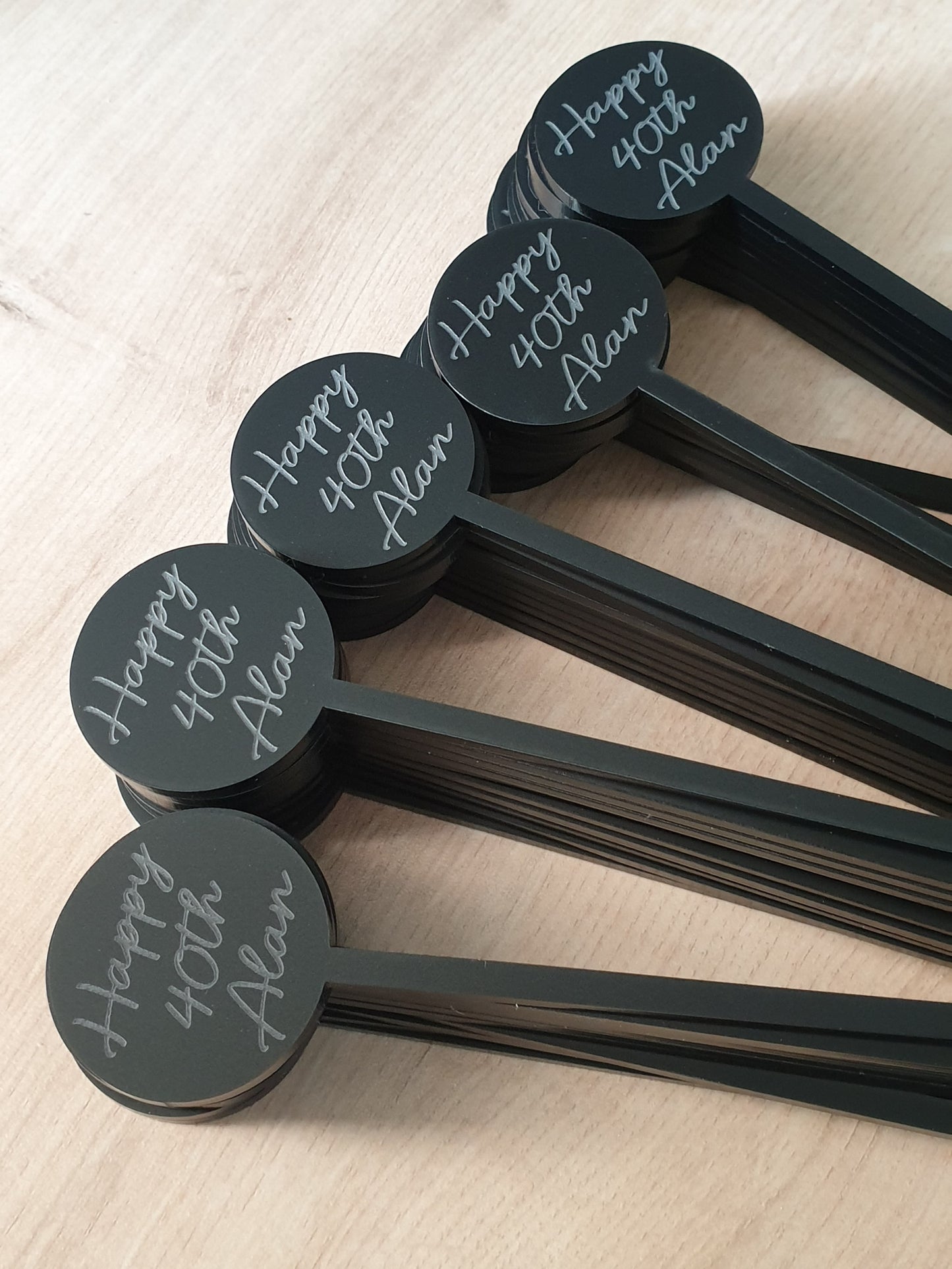 Acrylic Drink Stirrers