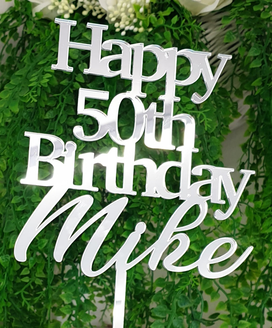 Custom Cake Topper - 5"