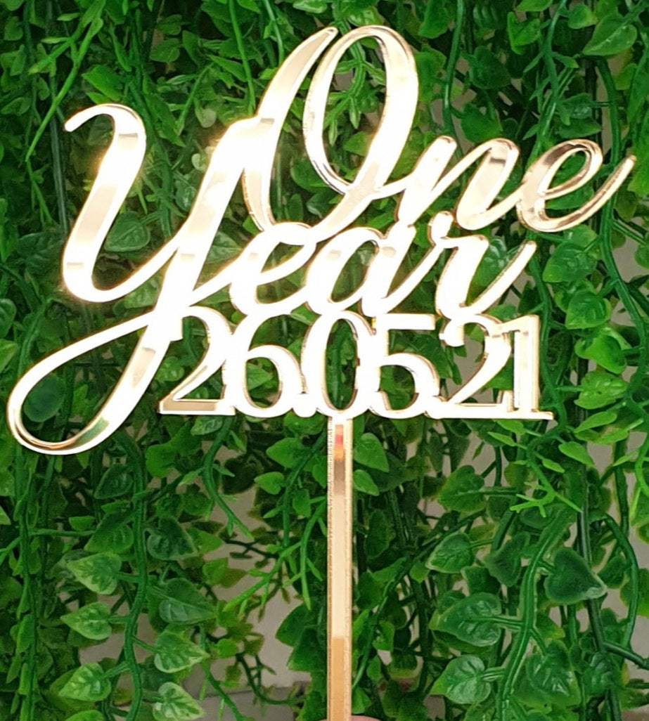 Custom Cake Topper - 5"