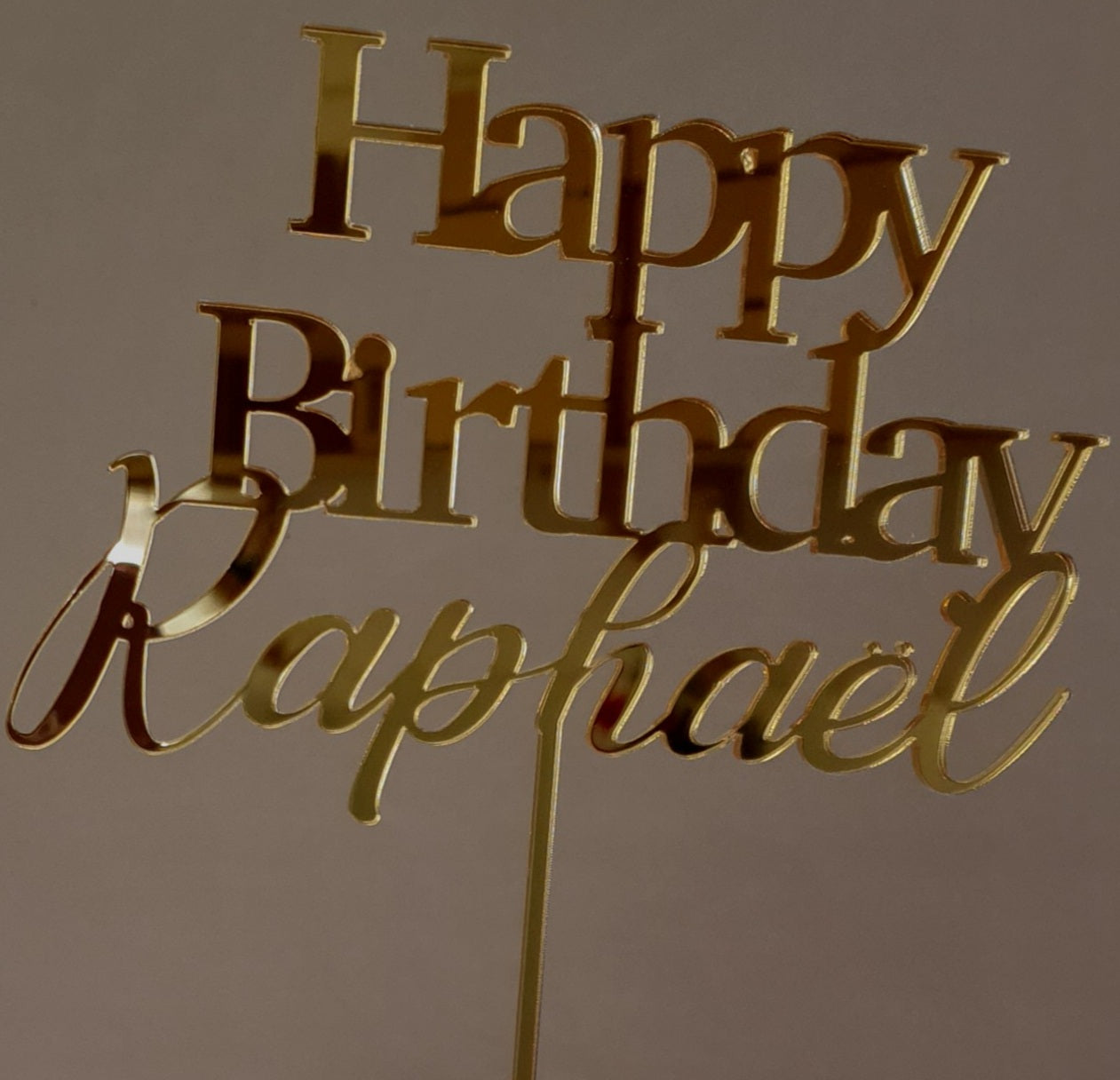 Custom Cake Toppers - 6" Cake