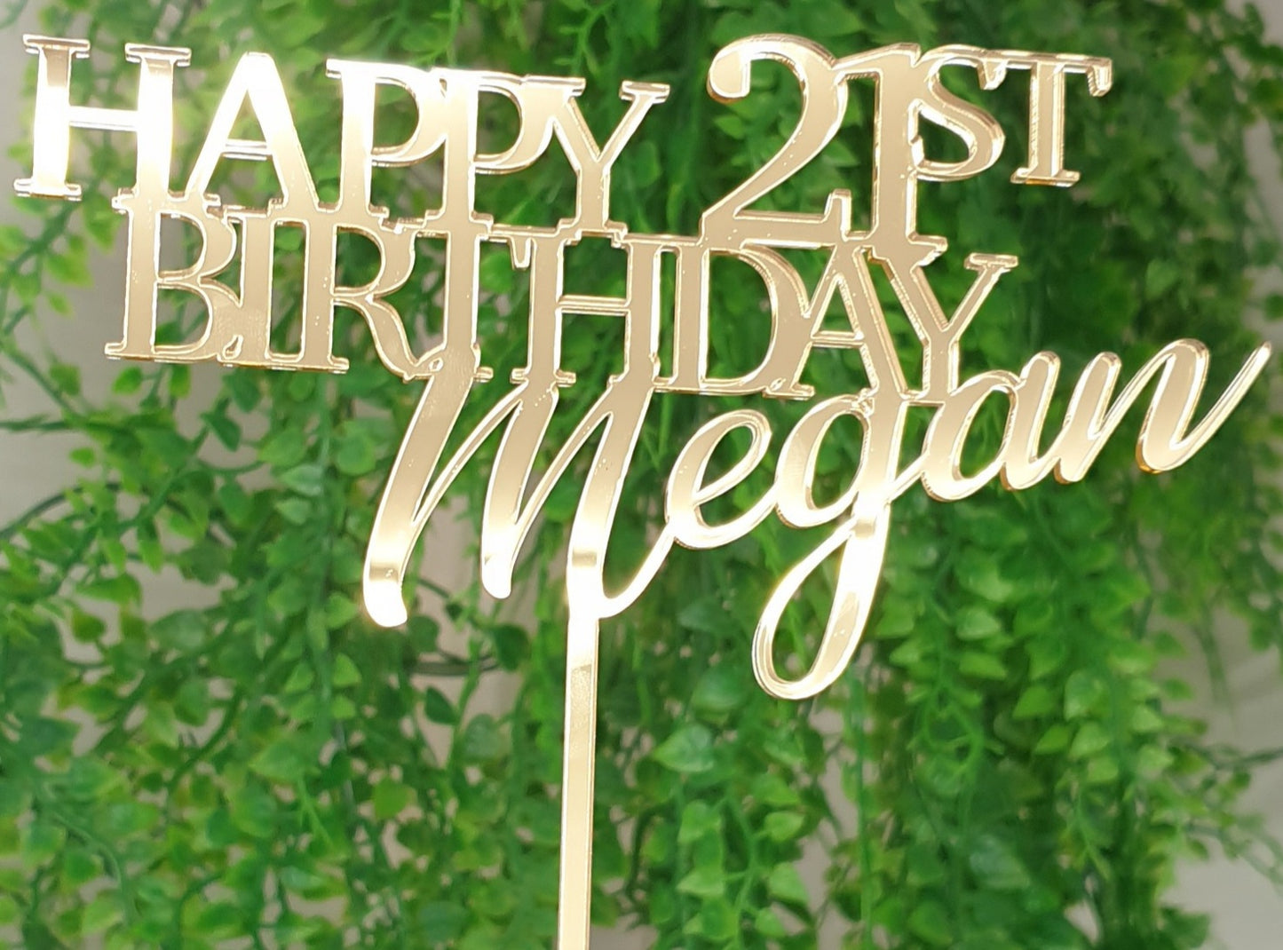 Custom Cake Toppers - 6" Cake