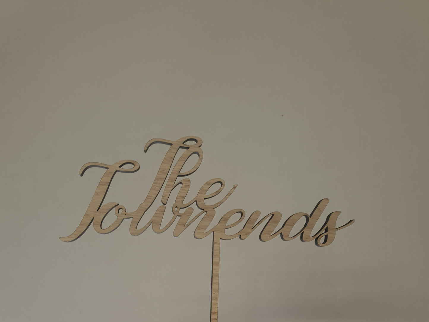 Custom Cake Toppers - 6" Cake