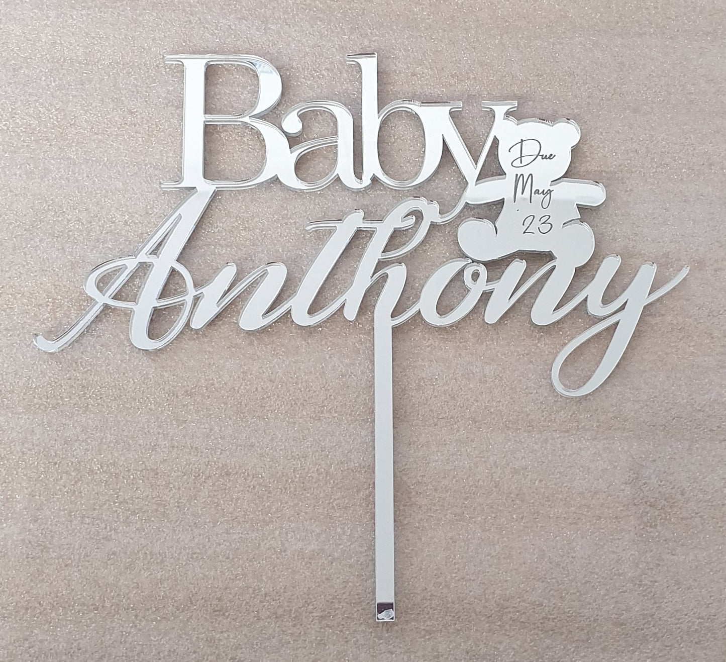 Custom Cake Topper - 5"