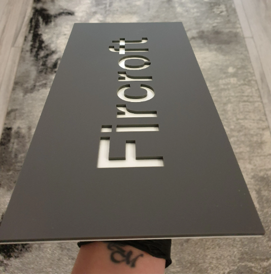 Personalised House Sign