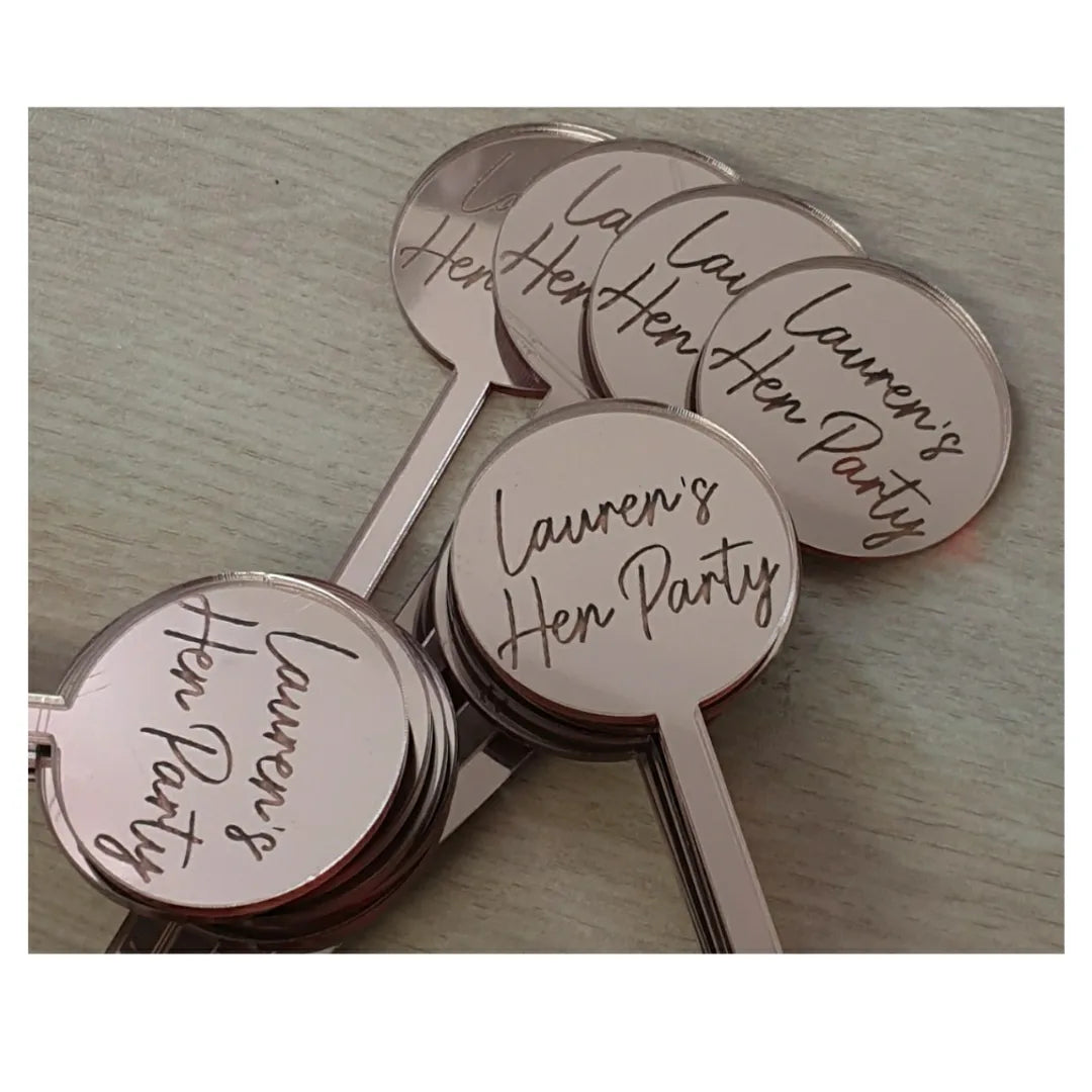 Acrylic Drink Stirrers