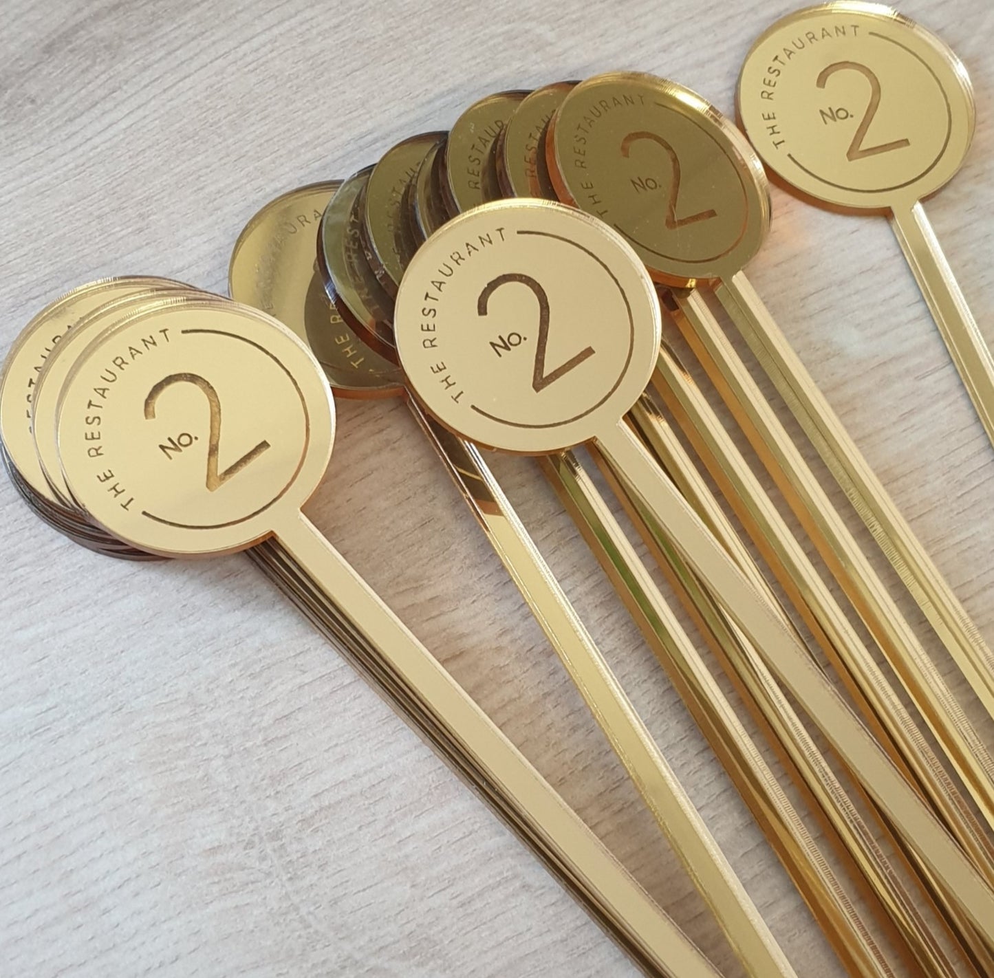 Acrylic Drink Stirrers