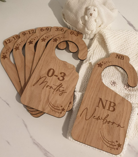 Wooden Nursery Wardrobe Divider