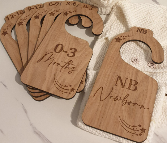 Wooden Nursery Wardrobe Divider