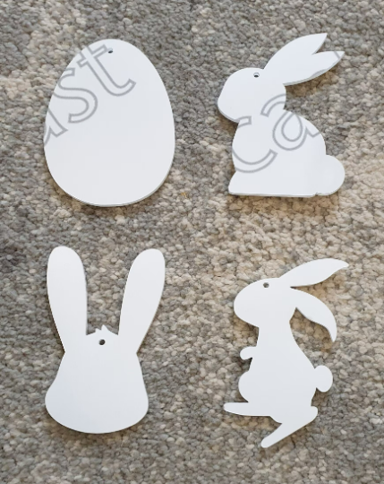 Easter Bunny Blanks