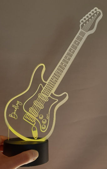 Guitar LED Sign