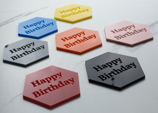 Happy Birthday Cake Charm