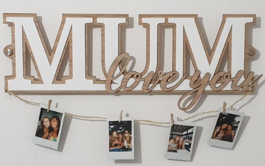 3D Mum Photo Frame/Sign