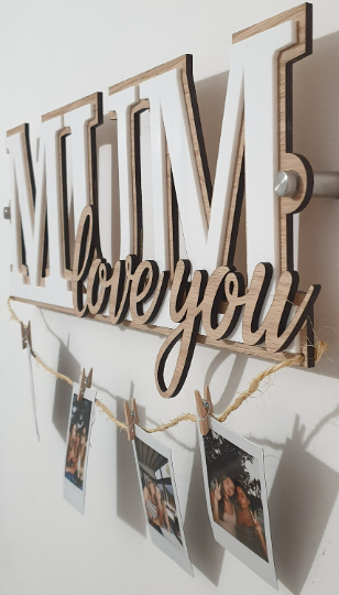 3D Mum Photo Frame/Sign