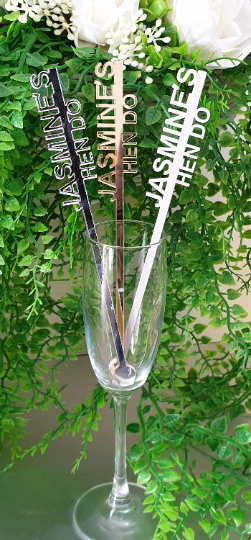 Personalised Drink Swizzle