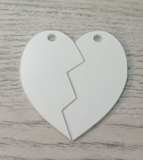 Acrylic Keyring Blanks