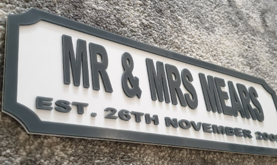Personalised Street Signs