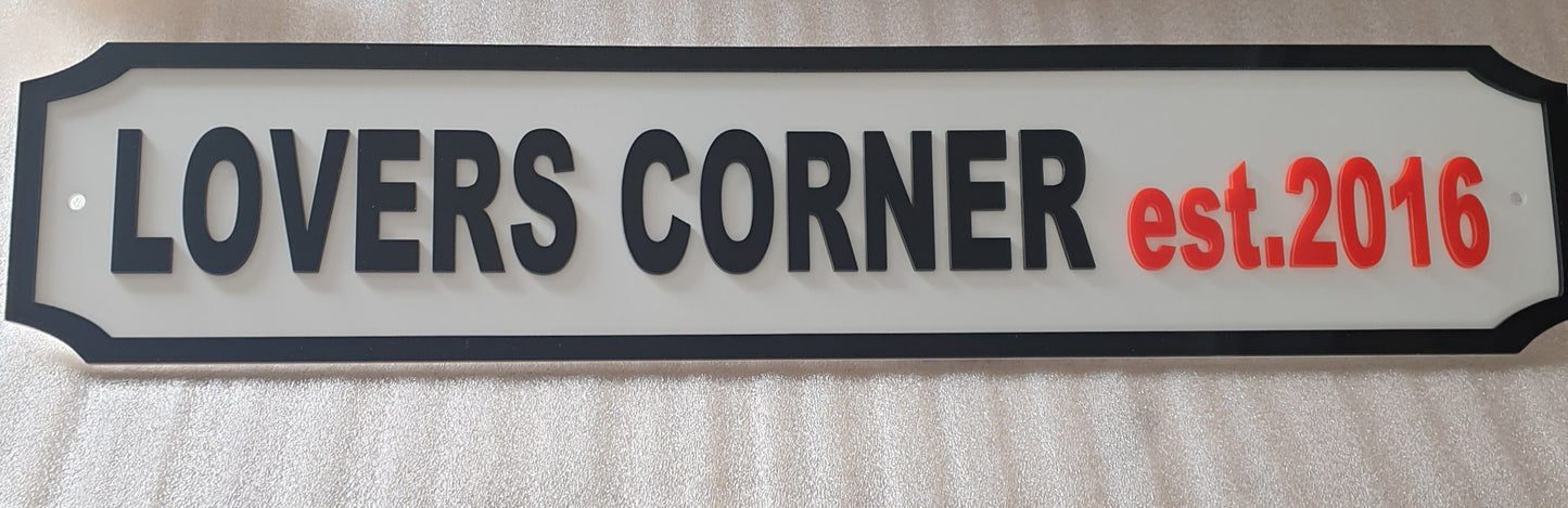 Personalised Street Signs