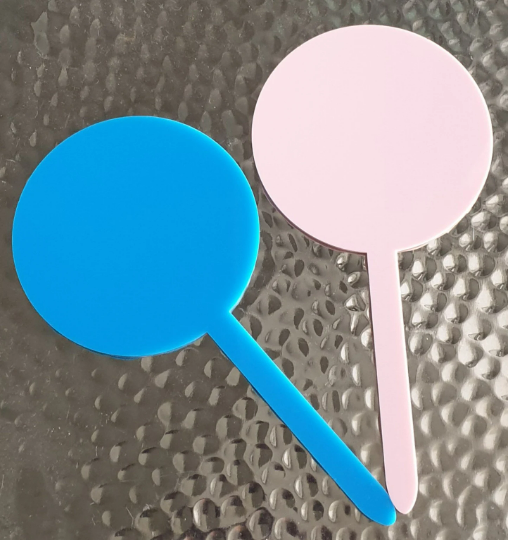Acrylic Cake Topper Blank
