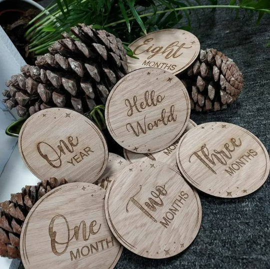 Wooden Milestones