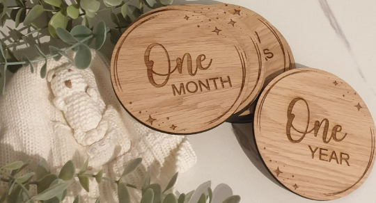 Wooden Milestones