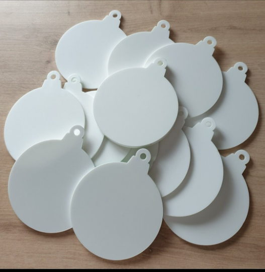 Acrylic Bauble Blanks