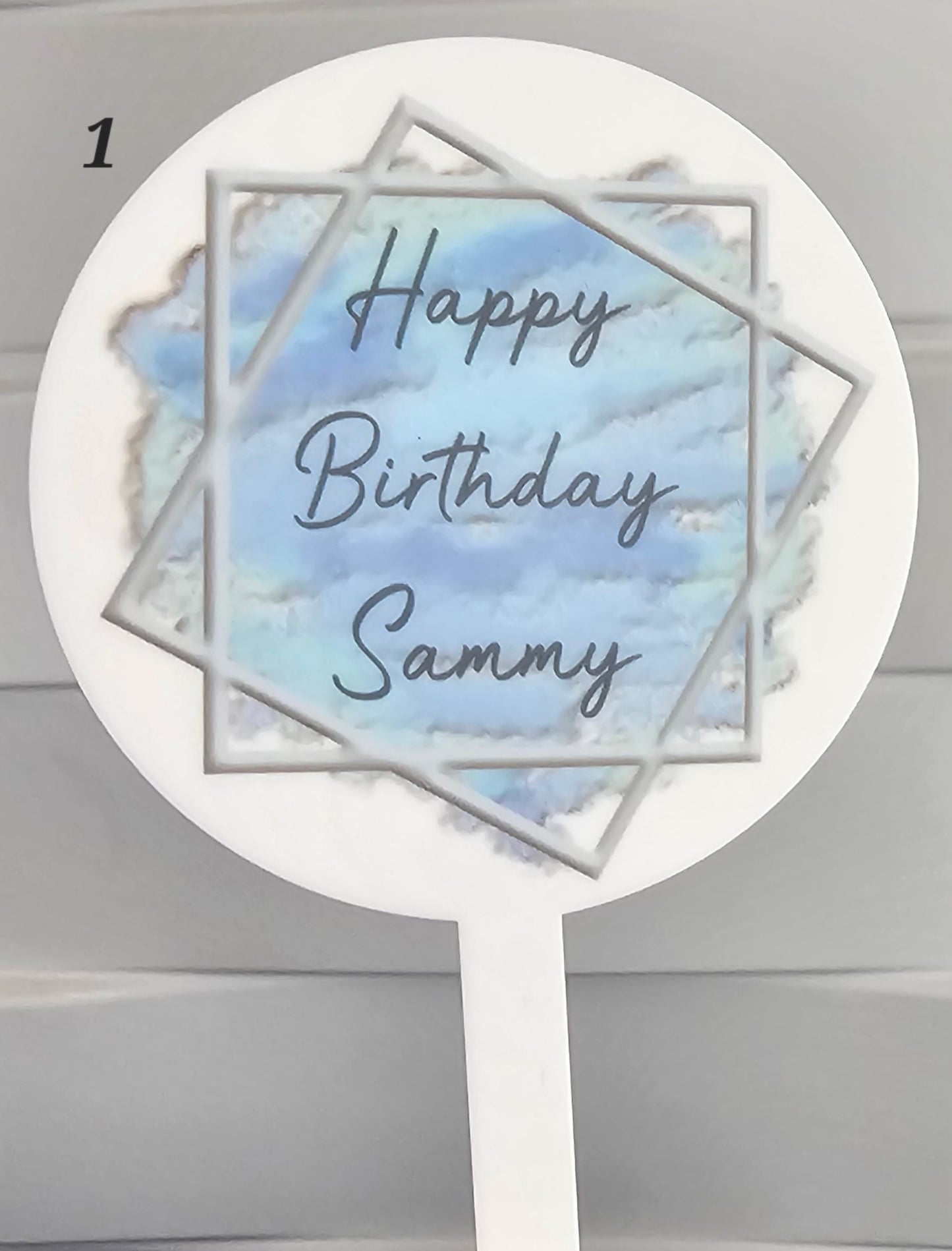 Birthday Cake Topper