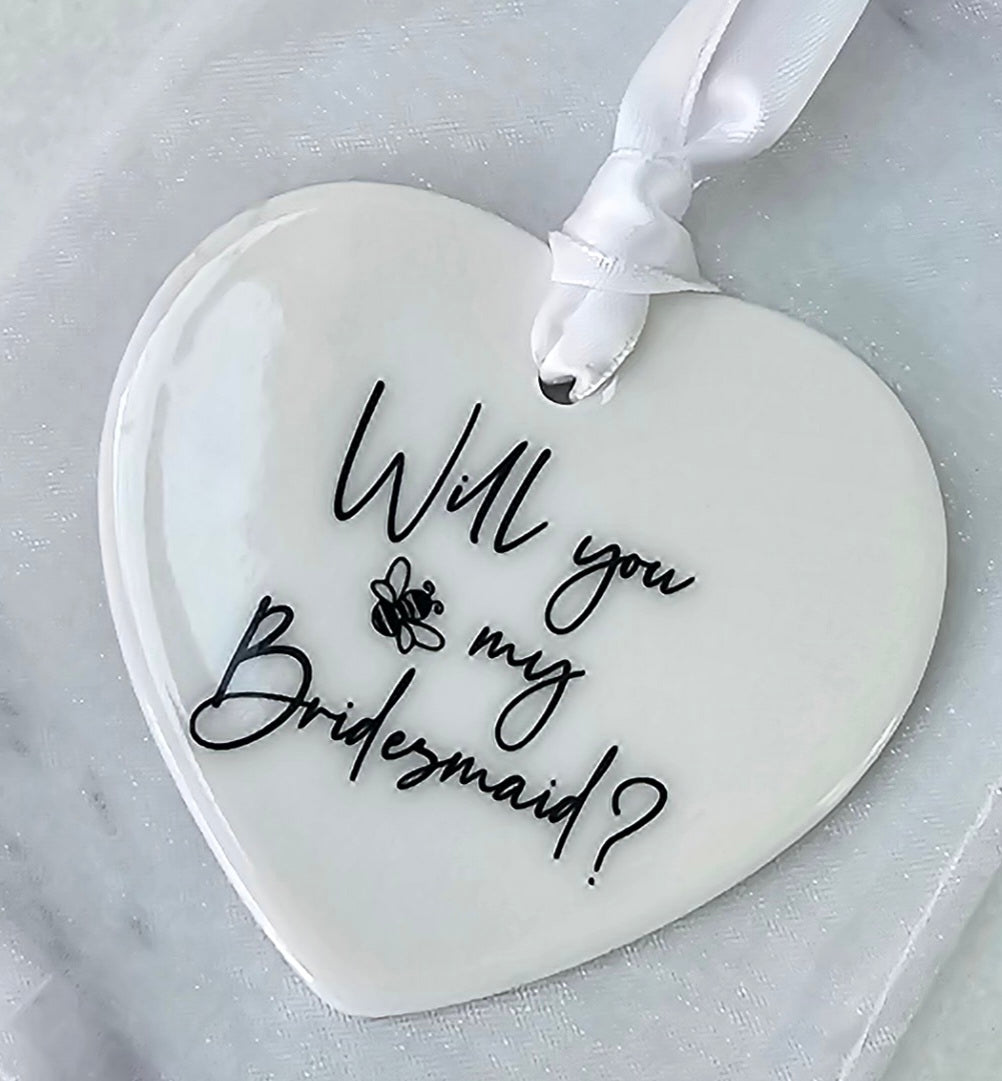 Ceramic Bridesmaids Proposal