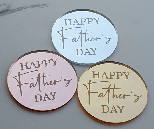 Father's Day Cake Disc