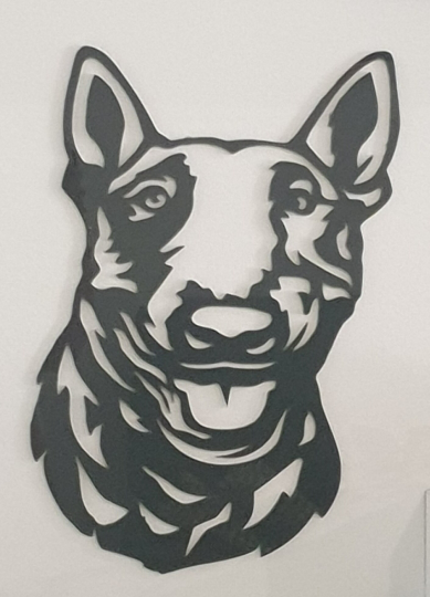 Bull Terrier Wall Art