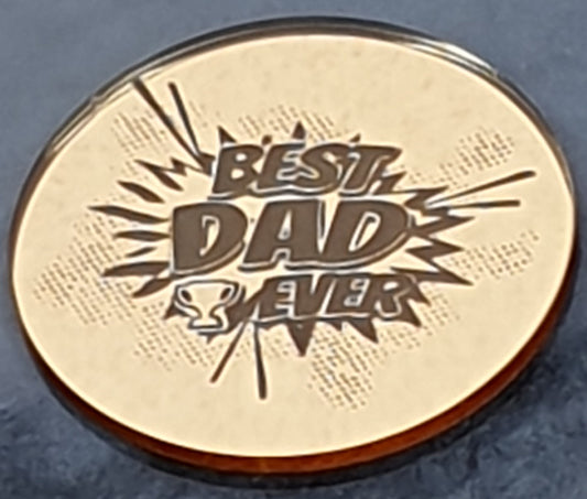 Best Dad Ever Charms