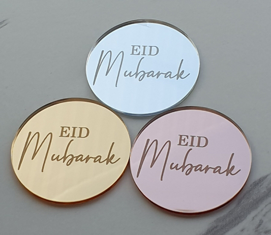 Eid Mubarak Discs/Tags