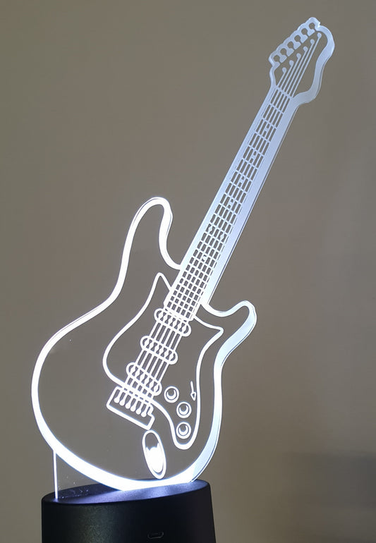 Guitar LED Sign