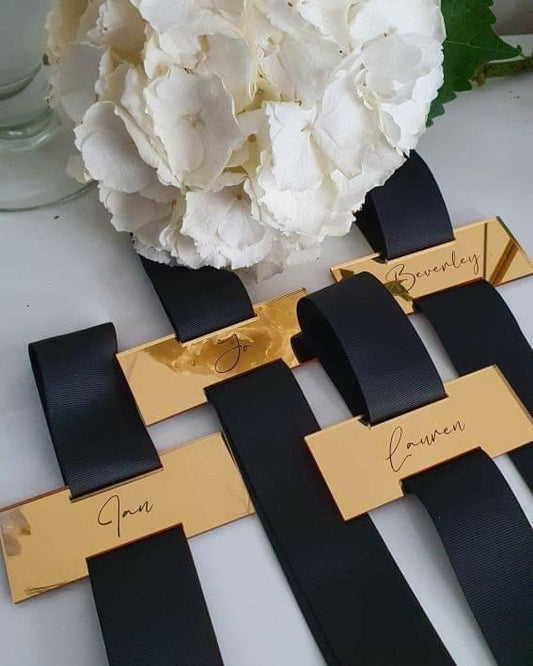Ribbon Place Cards